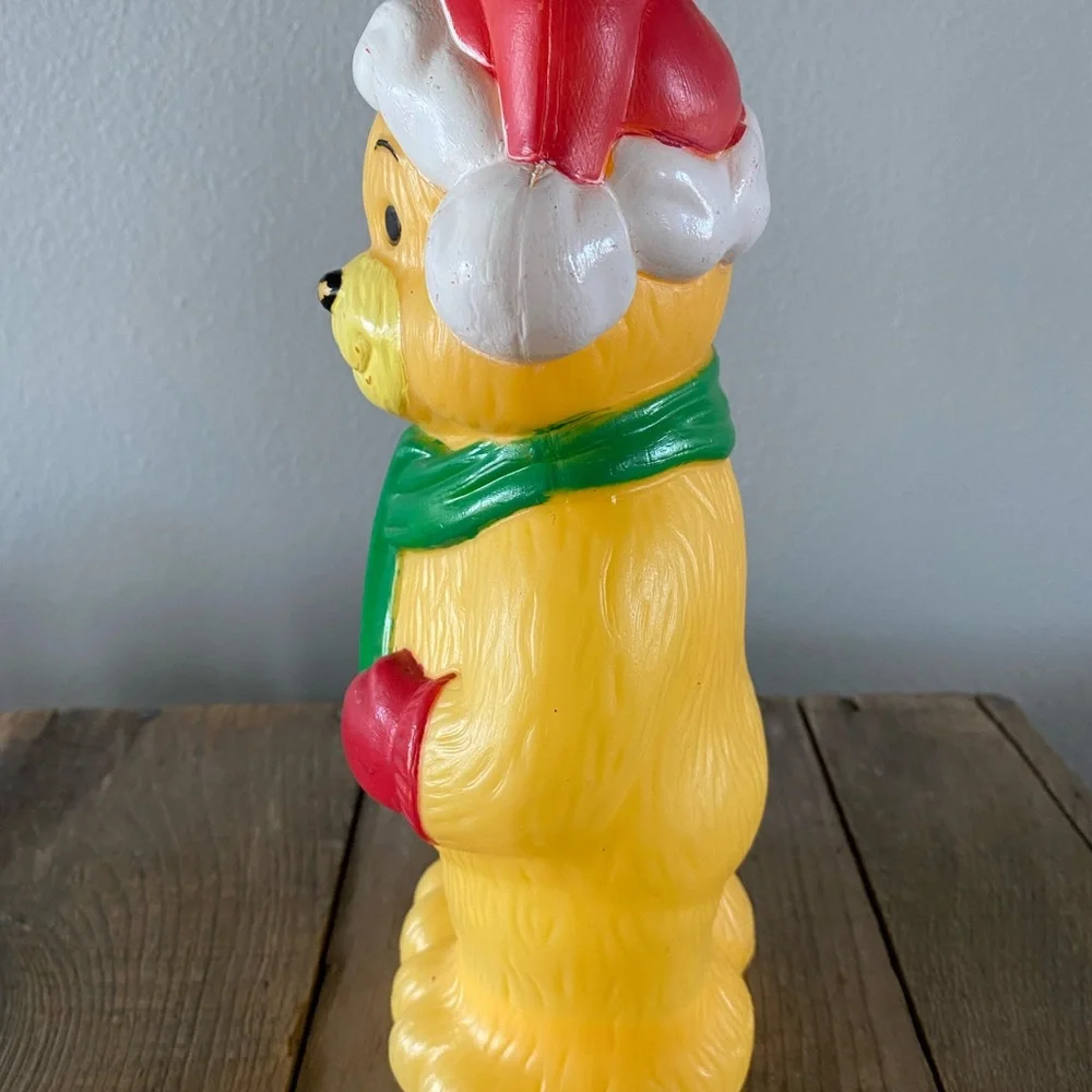 Christmas Vintage Empire Bear Plastic Mold 1998 🎄